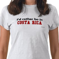 Costa Rica Minimalist T-Shirt